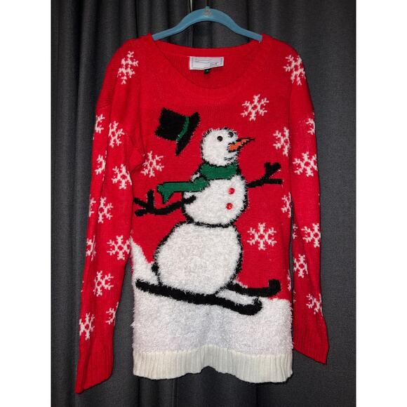 Ugly Christmas Sweater Sweaters - Ugly Christmas Sweater Xmas Size Large